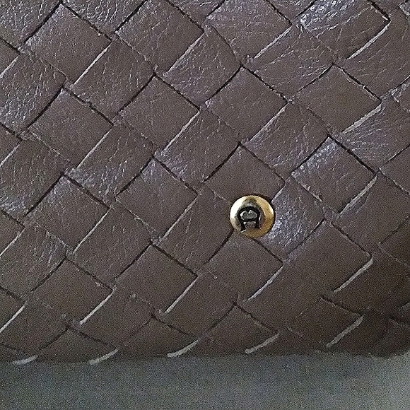 Etienne Aiger Crossbody Bag Light Brown with Gold Hardware - Picture 4 of 15